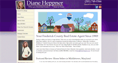 Desktop Screenshot of dianeheppner.com